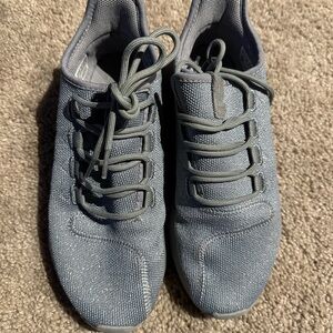 Adidas Gray Sneakers Modern Knit Design
